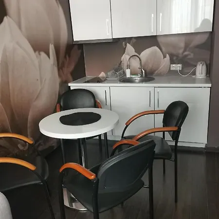 Prywatny Salon Z Aneksem Kuchennym I Sypialnia W Diva Apartment *