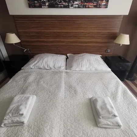 Prywatny Salon Z Aneksem Kuchennym I Sypialnia W Diva Apartman Kołobrzeg