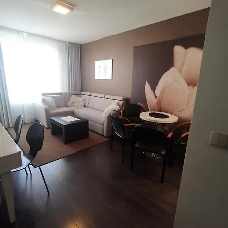 Prywatny Salon Z Aneksem Kuchennym I Sypialnia W Diva Apartment *